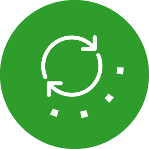 Closed loop icon