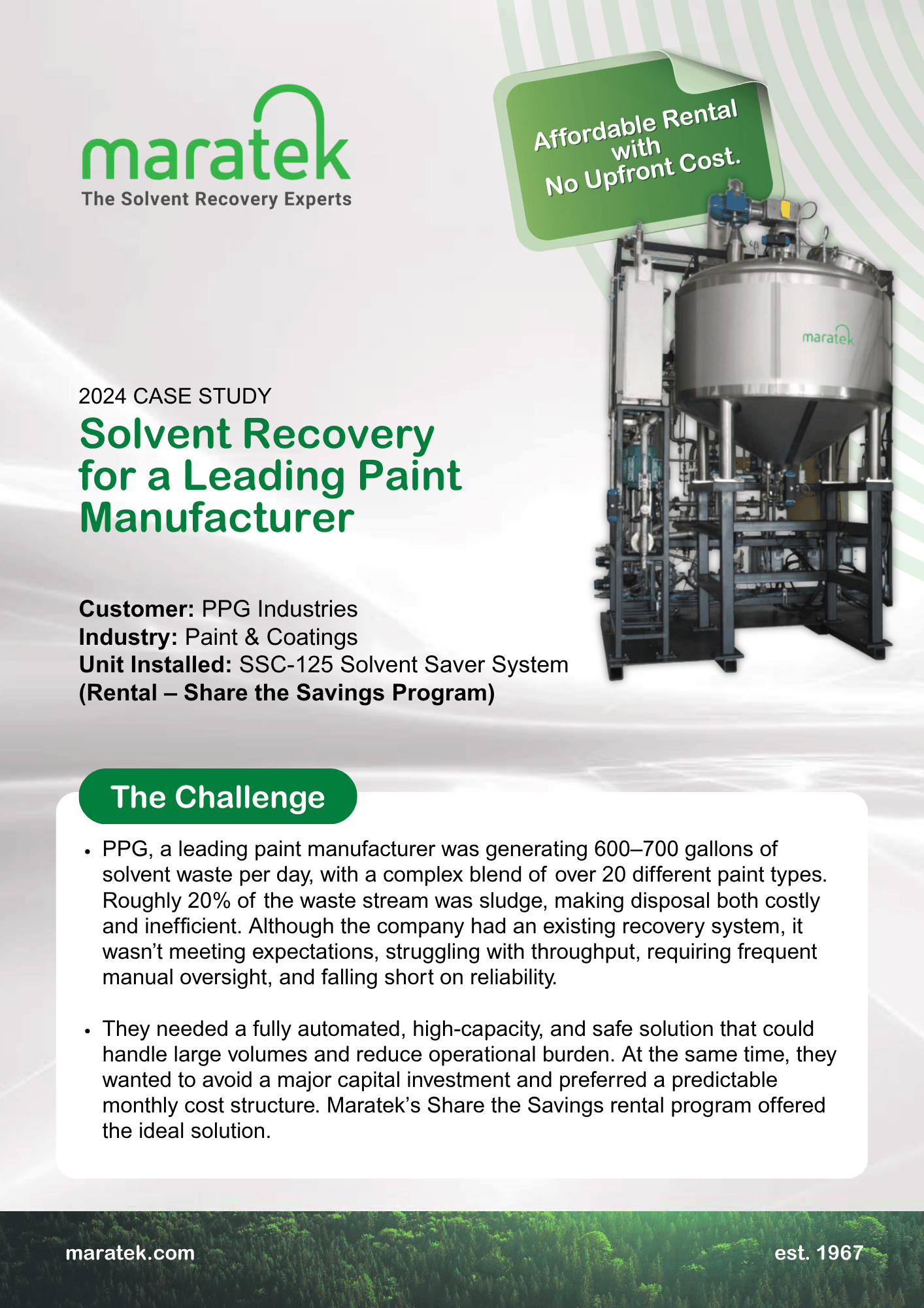 Maratek Case Study PPG-1